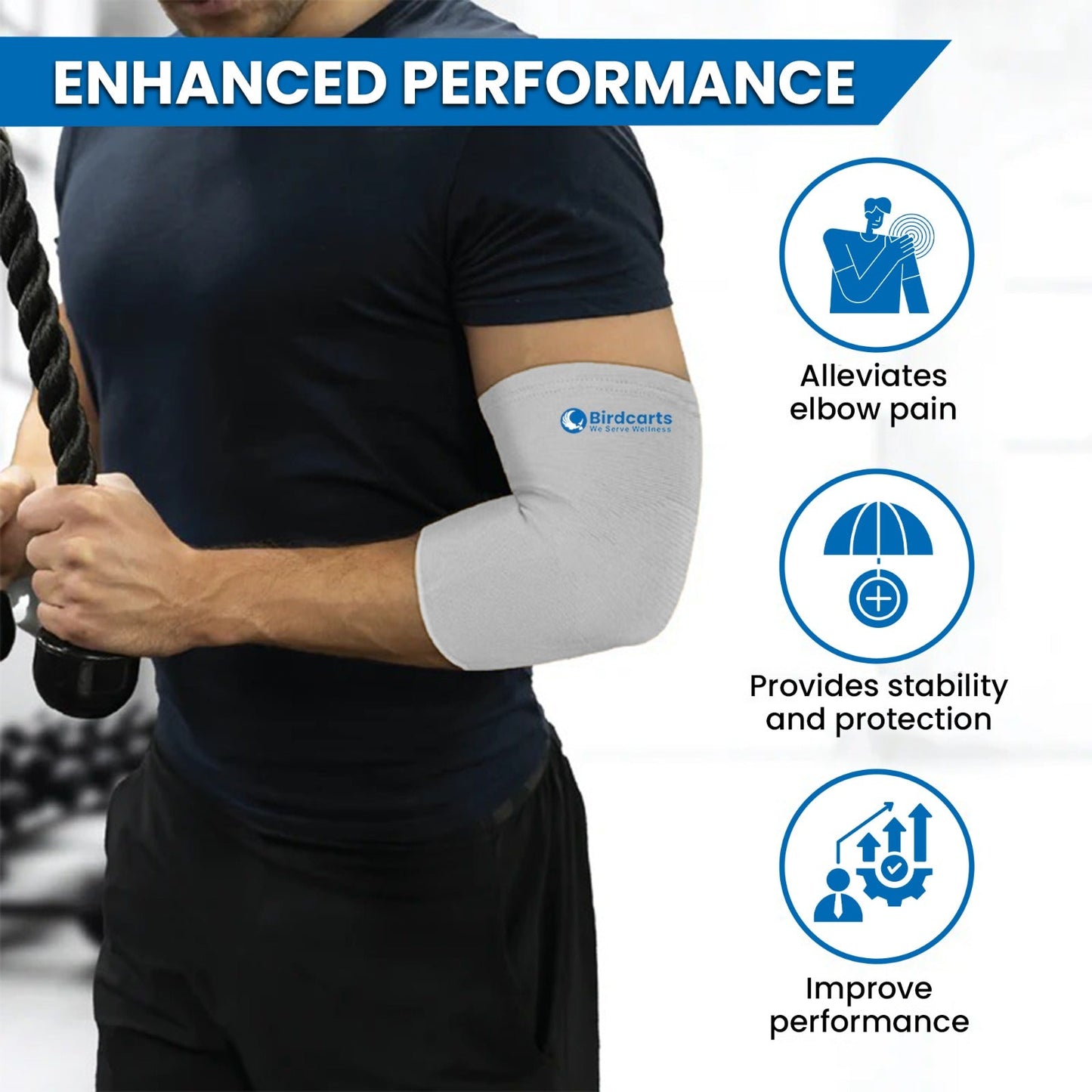 Birdcarts Elbow Support Brace - Birdcarts