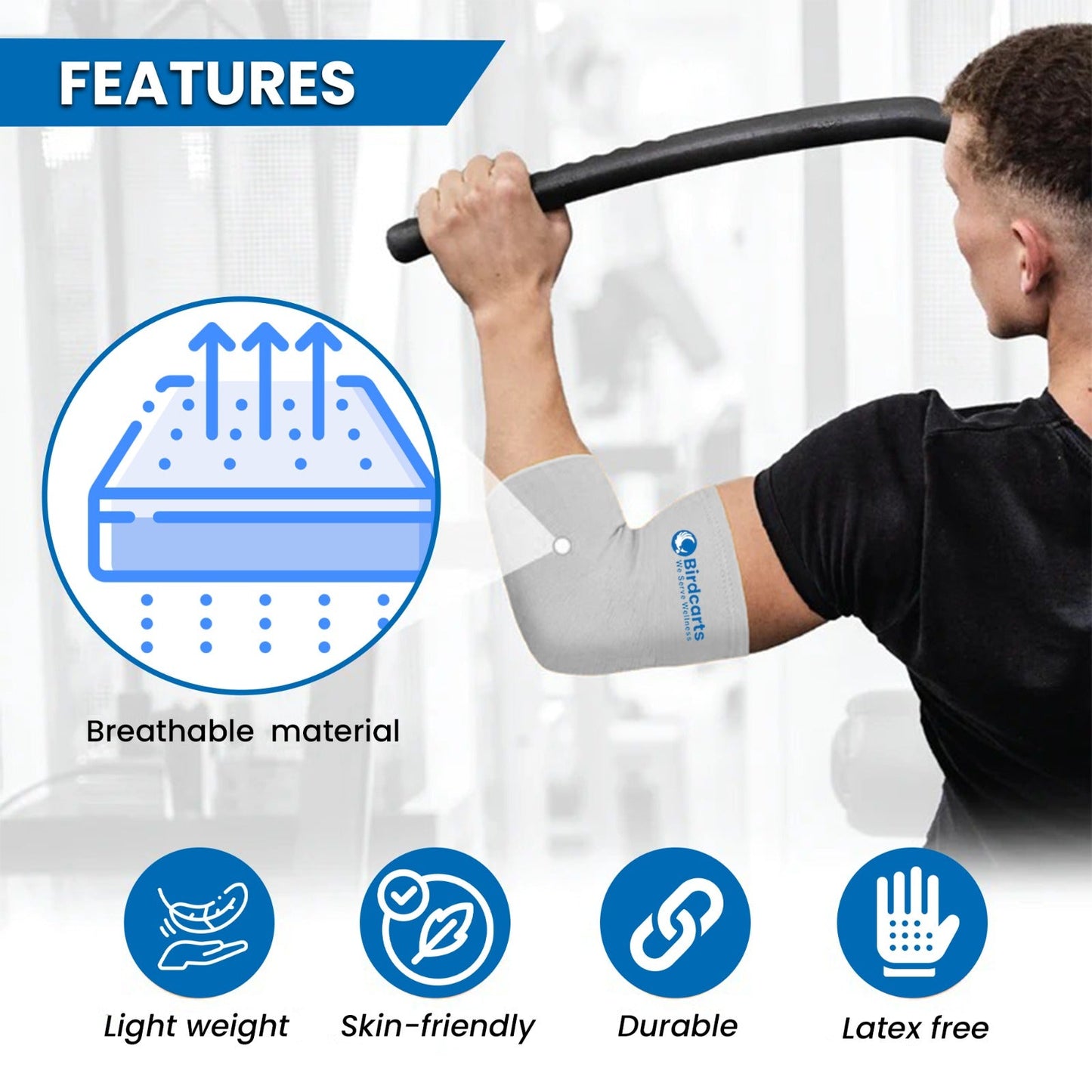 Birdcarts Elbow Support Brace - Birdcarts