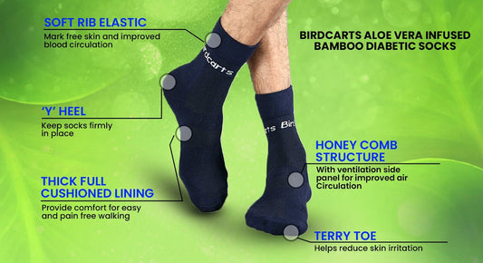 Why Diabetic Socks Are a Must for Healthy Feet - Birdcarts