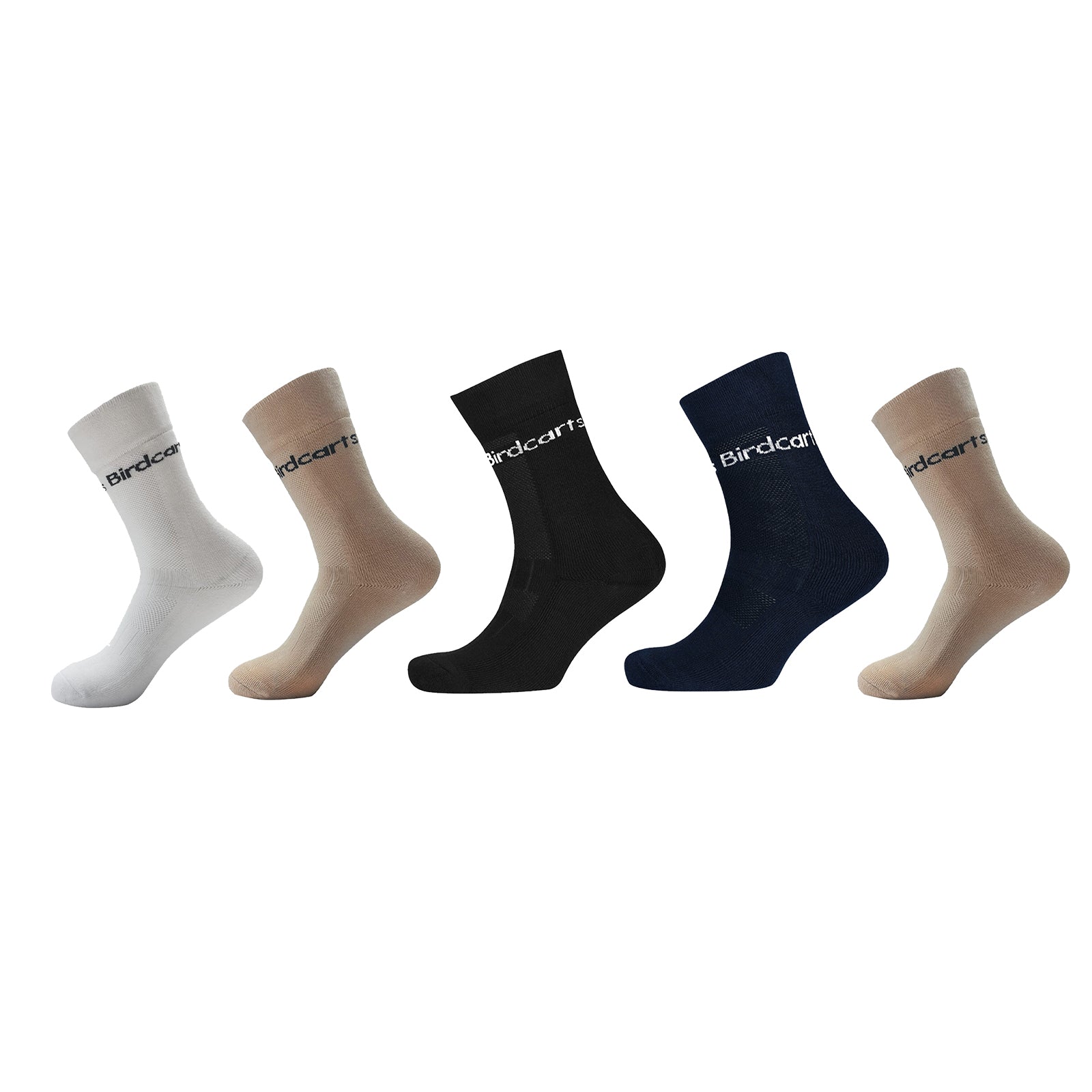 Birdcarts Bamboo Diabetic Socks- 5 Pairs - Birdcarts 