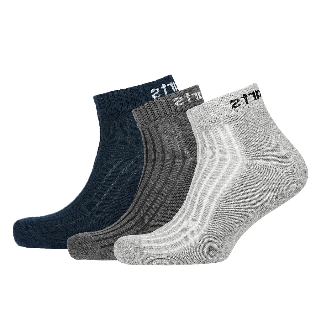 Birdcarts Ankle Socks Ribbed - 3 pair - Birdcarts