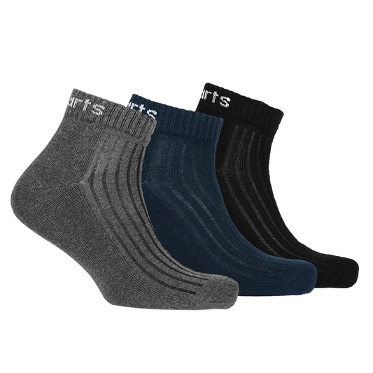 Birdcarts Ankle Socks Ribbed - 3 pair - Birdcarts