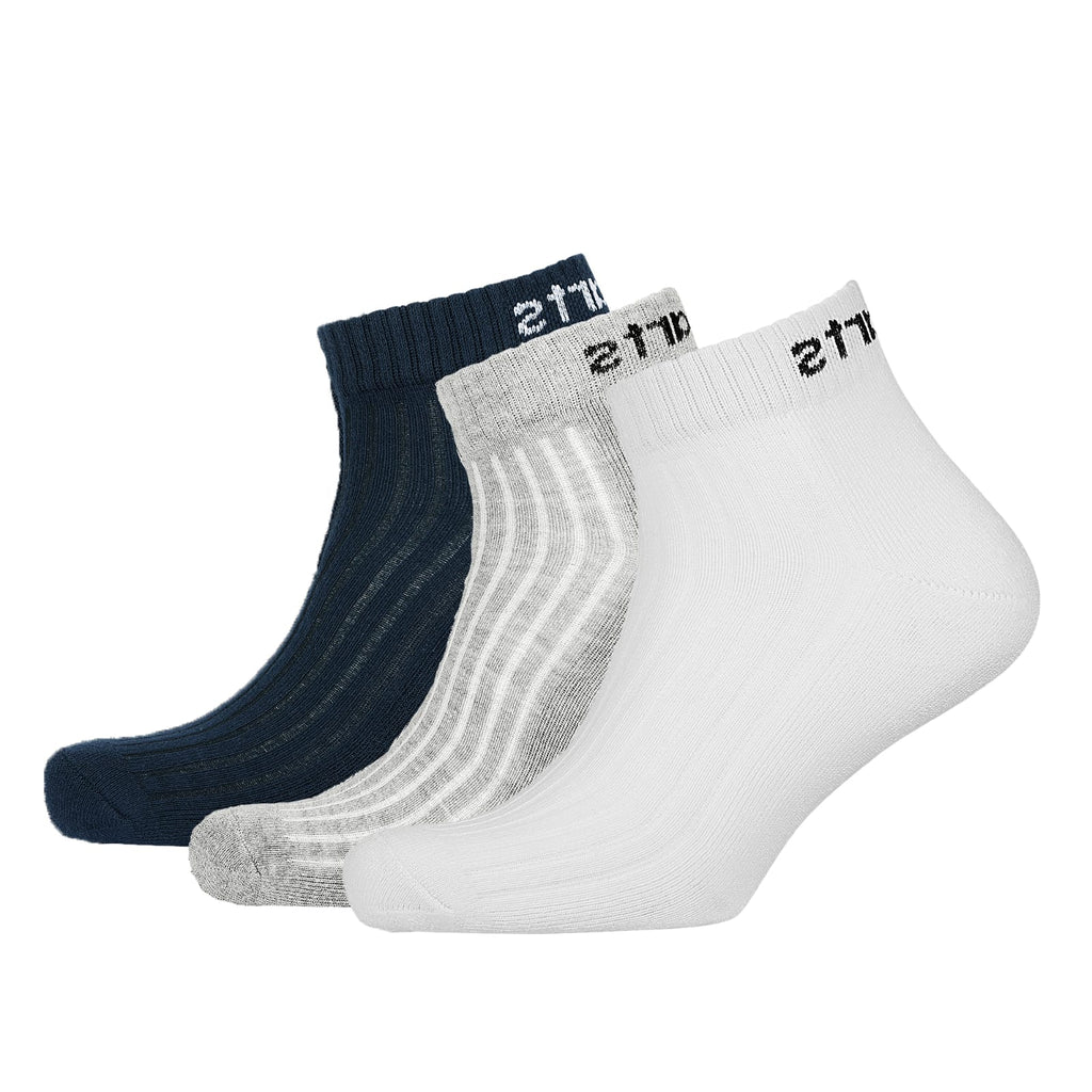 Birdcarts Ankle Socks Ribbed - 3 pair - Birdcarts