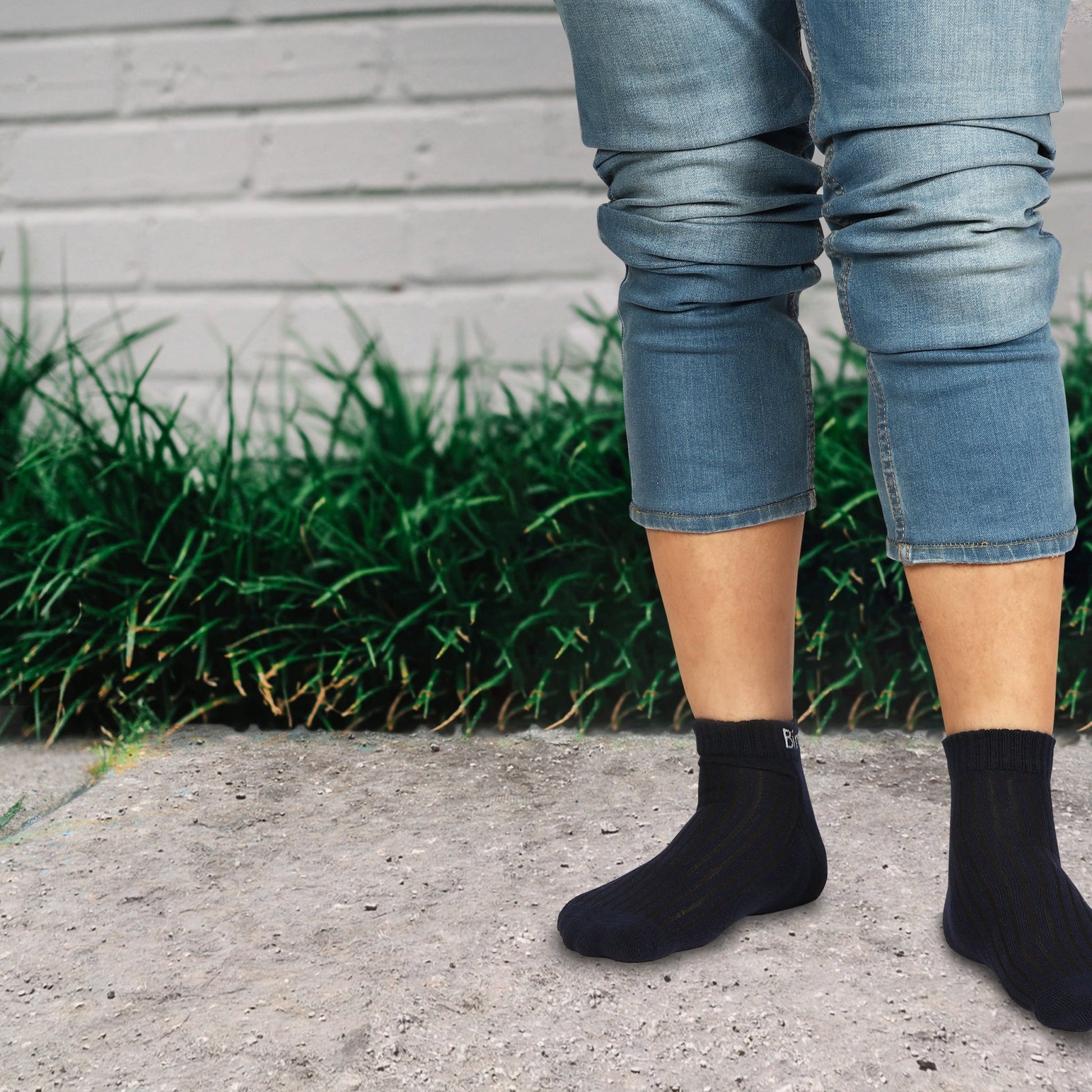 Birdcarts Ankle Socks Ribbed - 5 pair - Birdcarts