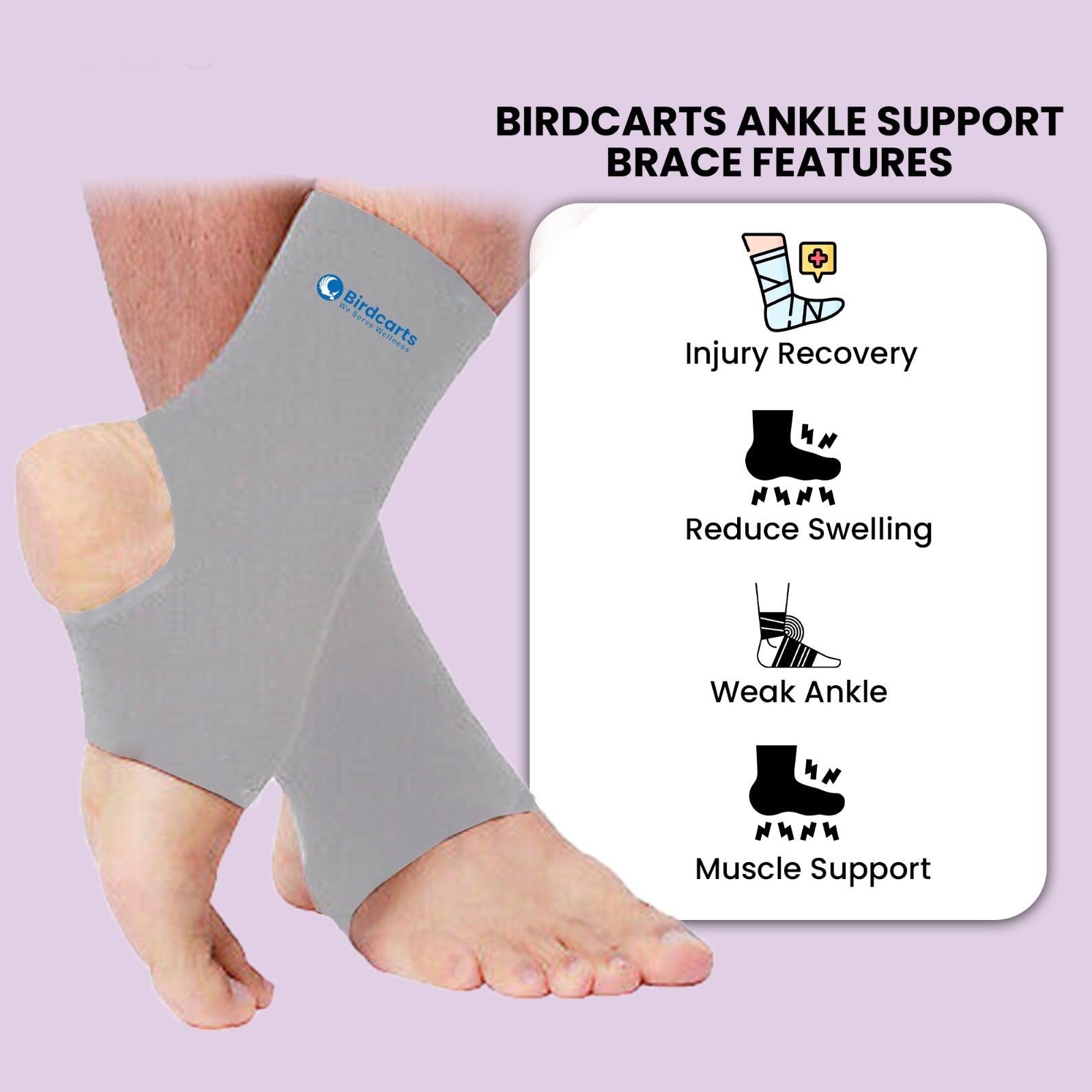 Birdcarts Ankle Support Brace - Birdcarts