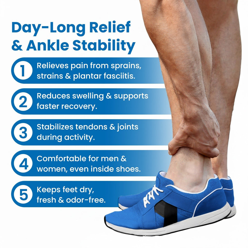 Birdcarts Ankle Wrap – Premium Compression Support for Pain Relief, Stability & Recovery - Birdcarts