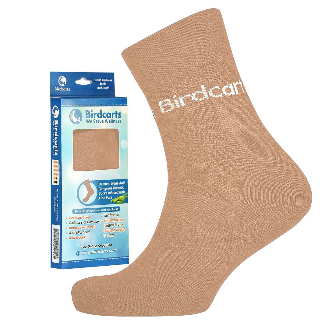 Birdcarts Bamboo Diabetic Socks - 1 Pair - Birdcarts