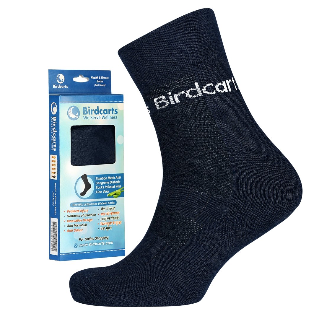 Birdcarts Bamboo Diabetic Socks - 1 Pair - Birdcarts