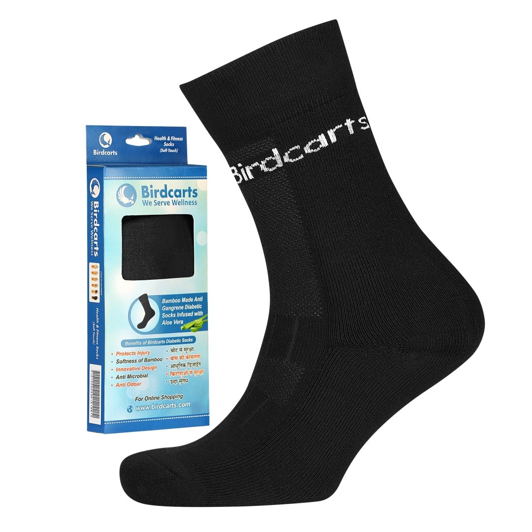 Birdcarts Bamboo Diabetic Socks - 1 Pair - Birdcarts