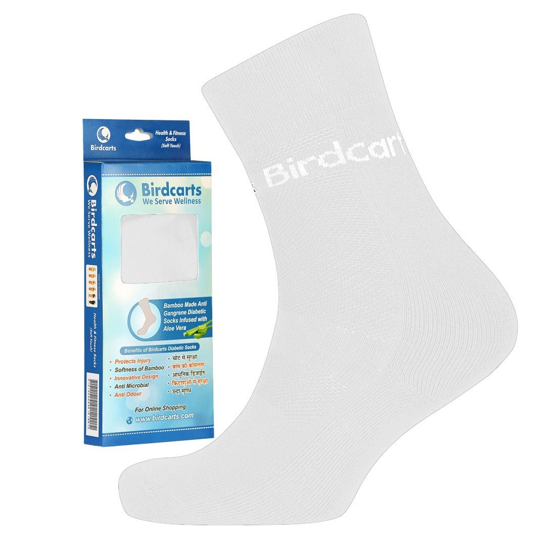 Birdcarts Bamboo Diabetic Socks - 1 Pair - Birdcarts