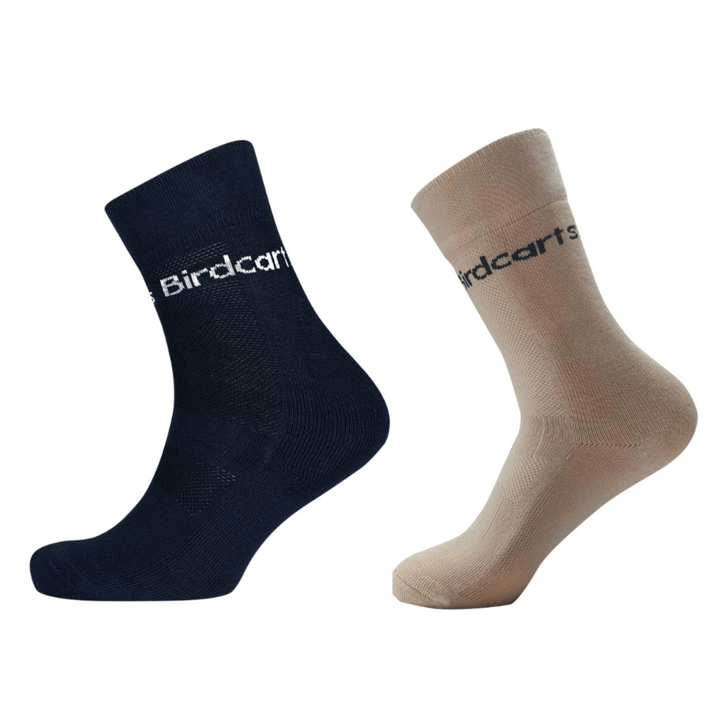 Birdcarts Bamboo Diabetic Socks - 2 Pairs - Birdcarts