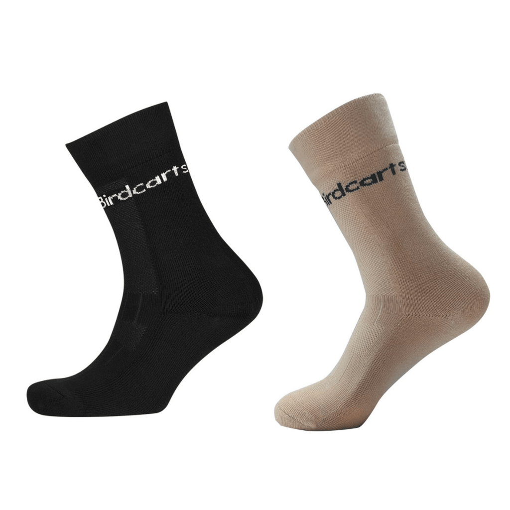 Birdcarts Bamboo Diabetic Socks - 2 Pairs - Birdcarts