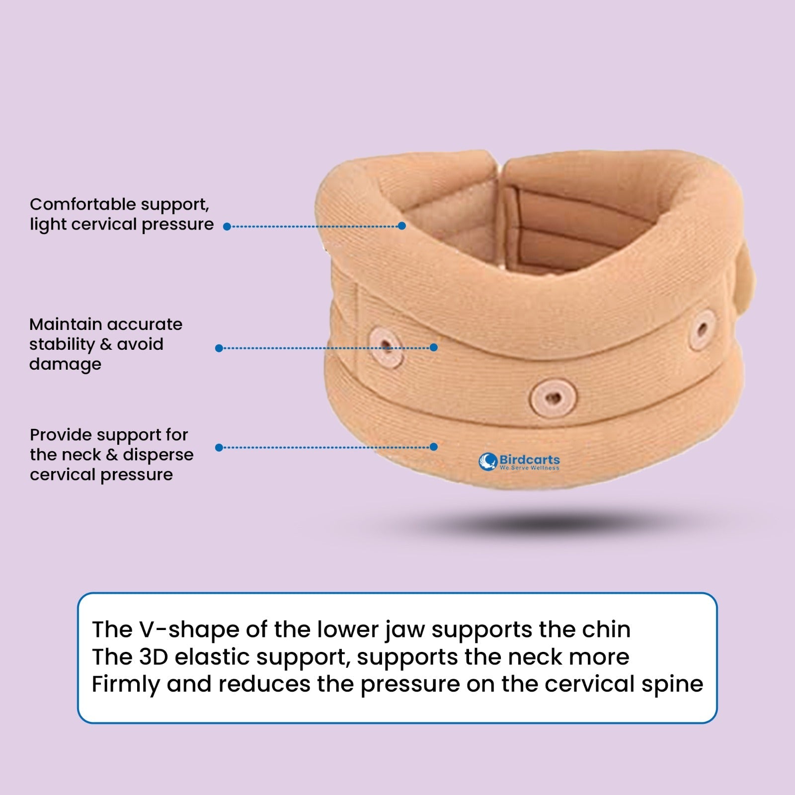 Birdcarts Cervical Collar Belt - Birdcarts