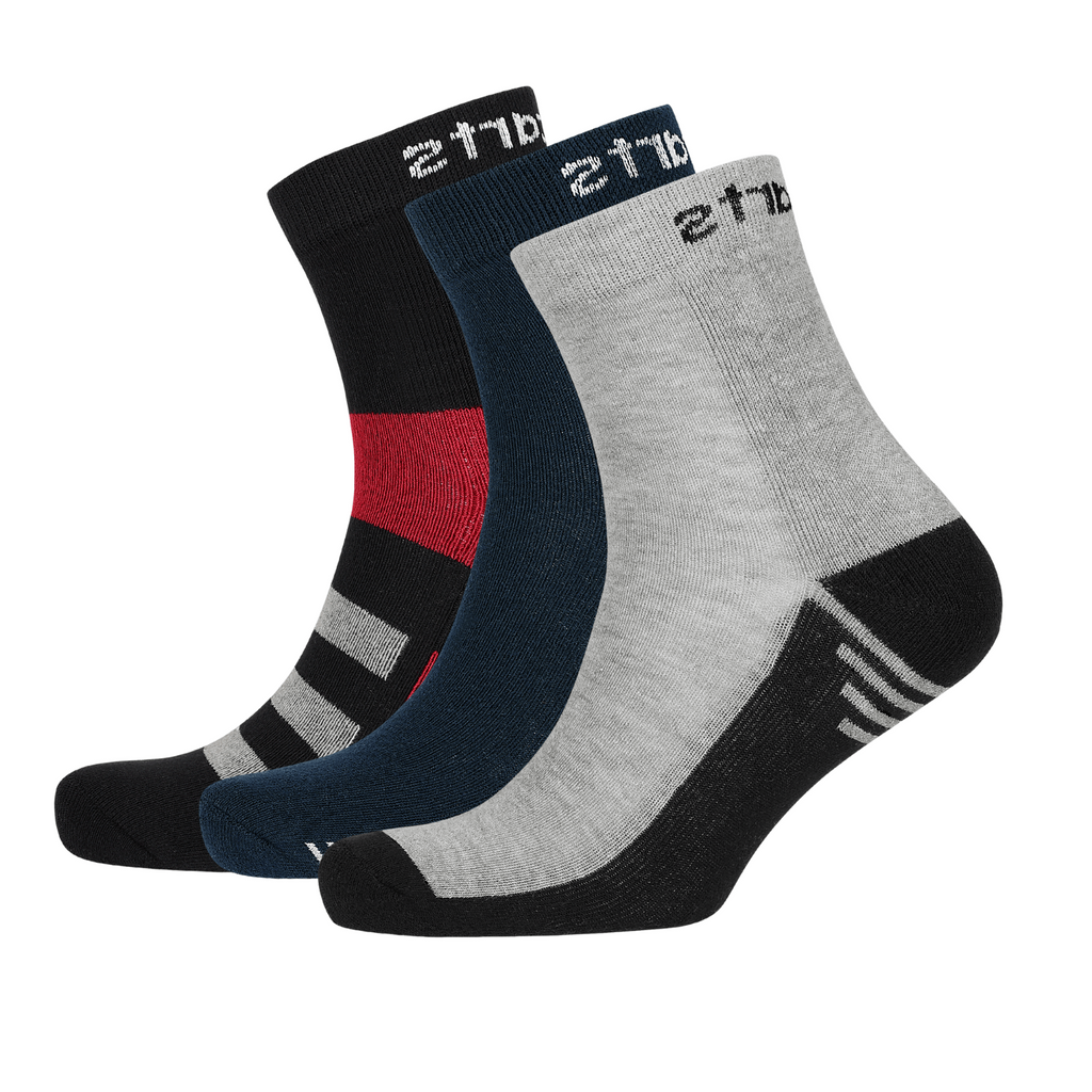 Birdcarts Coloured Ankle Socks - 3 Pairs - Birdcarts